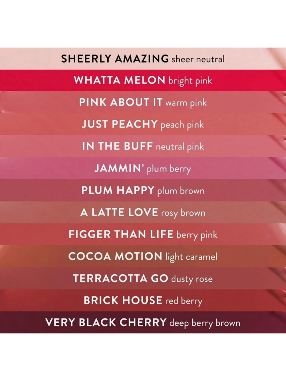 Hydrating Tinted Lip Balm - Jelly Formula, Moisturizing Plum Color, Soft Shine